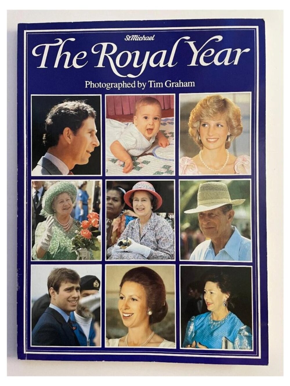 The Royal Year Photographed by Tim Graham. Paperback Book 1983